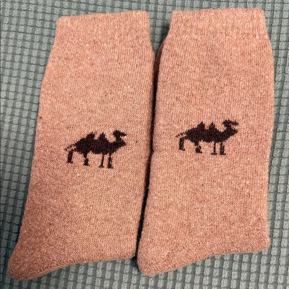 Camel Design Termo Socks New 85% Camel Wool Size M-L